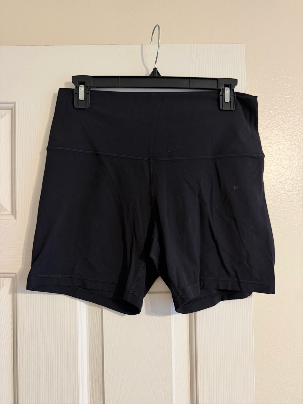 lululemon athletica Black High-Rise Bike Shorts